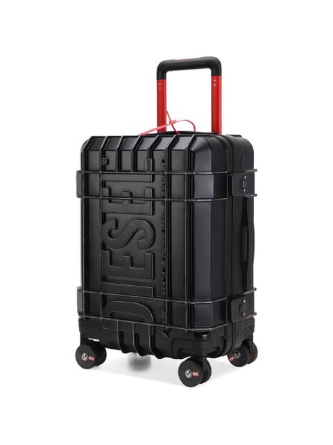 Diesel small embossed-logo suitcase - Black - zdjęcie produktu nr 2