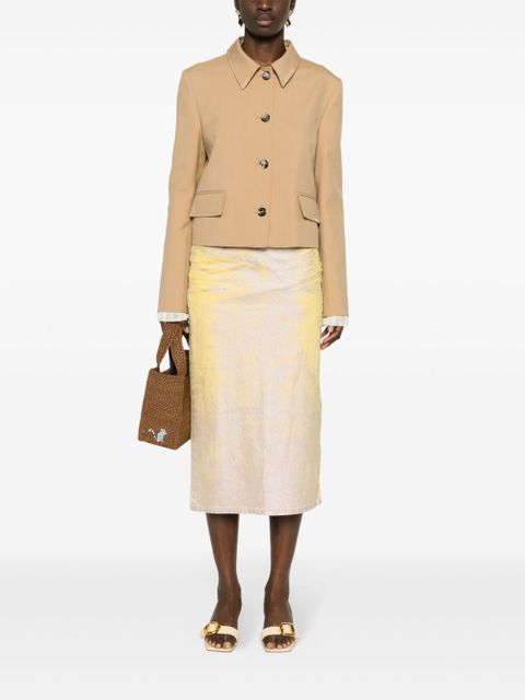 Marni single-breasted blazer - Brown