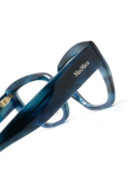 Max Mara Eyewear cat-eye glasses - Blue - zdjęcie produktu nr 2