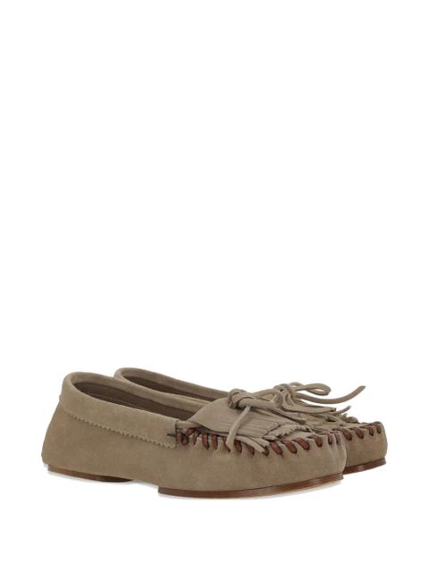 Paris Texas Indiana suede loafers - Neutrals - zdjęcie produktu nr 2