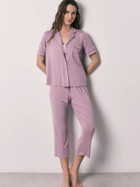 women'secret piżama dwuczęściowa damska z wiskozy - zdjęcie produktu nr 2