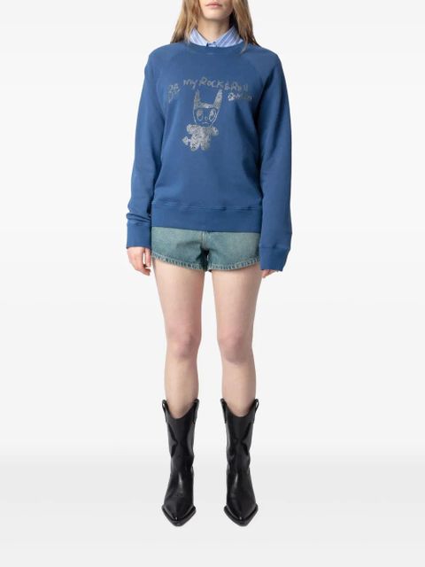 Zadig&Voltaire Devil Queen sweatshirt - Blue