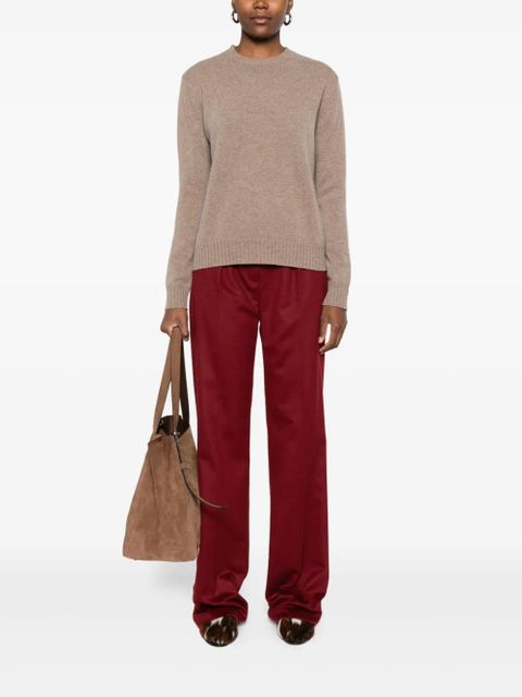 Max Mara round-neck cashmere sweater - Brown - zdjęcie produktu nr 2