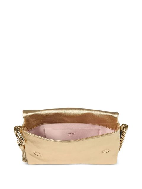 Jimmy Choo Callie Flap chain shoulder bag - Gold
