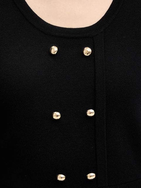 Morgan sukienka kolor czarny mini dopasowana RMRETRO