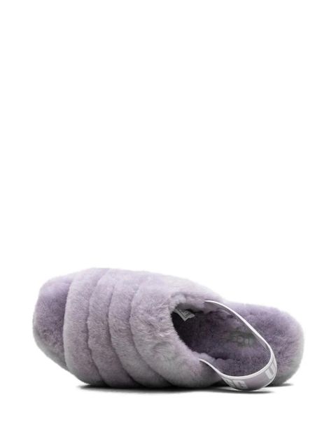 UGG Fluff Yeah "Grey Purple" slippers