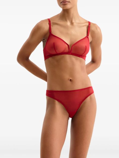 ERES Providence Tonique wireless triangle bra - 01513 RED - zdjęcie produktu nr 2