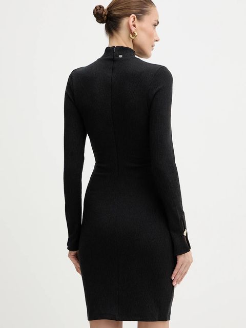 Guess sukienka ALESSA kolor czarny mini dopasowana W5BK30 K0602