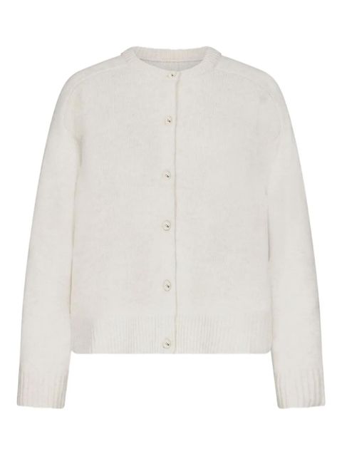 LouLou de Saison Aidar Lds ribbed cardigan - Grey - zdjęcie produktu nr 1