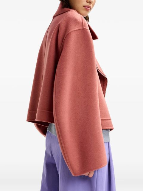 Essentiel Antwerp zip-up jacket - Red