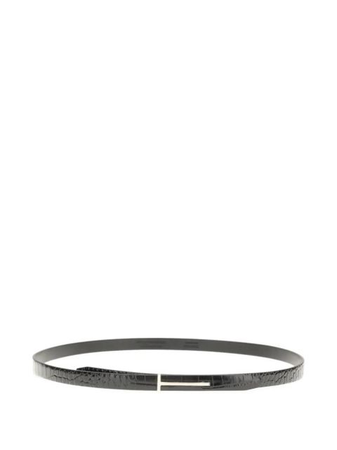 TOM FORD leather belt - Black - zdjęcie produktu nr 2