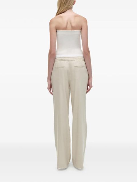 Simkhai Bristol poplin trousers - Neutrals