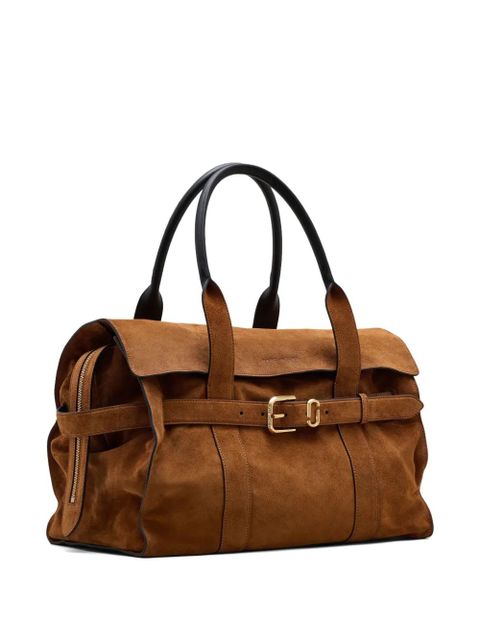 Marc Jacobs The Dakota suede tote bag - Brown
