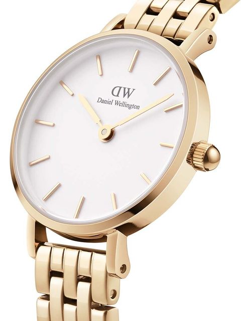 Daniel Wellington zegarek Petite 28 5-Link damski kolor złoty - zdjęcie produktu nr 2