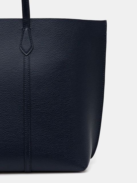 Tory Burch torebka skórzana Perry kolor granatowy 169476-498