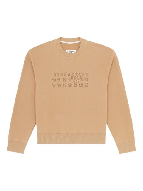 MM6 Maison Margiela cotton sweatshirt - Neutrals - zdjęcie produktu nr 1