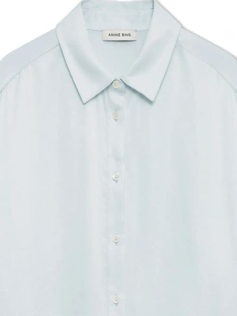 ANINE BING Coco buttoned shirt - Green