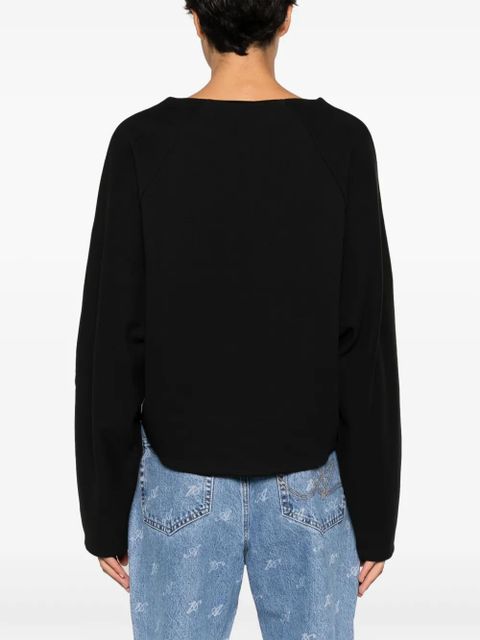 Axel Arigato Halle logo-embroidered sweatshirt - Black