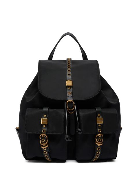 PINKO flap-pockets backpack - Black - zdjęcie produktu nr 1