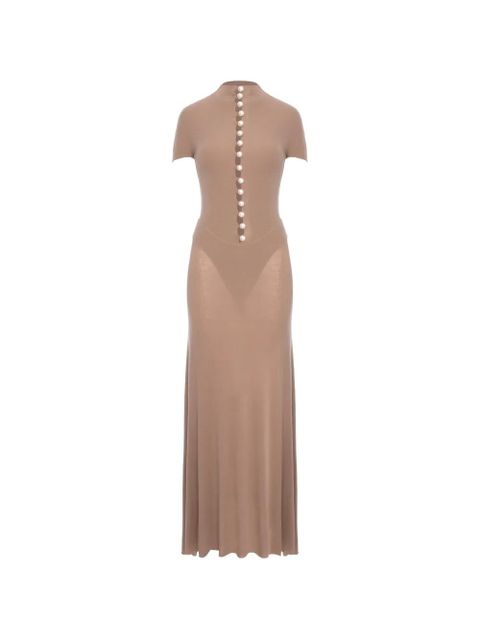 MANURÍ Mia maxi dress - Neutrals - zdjęcie produktu nr 1