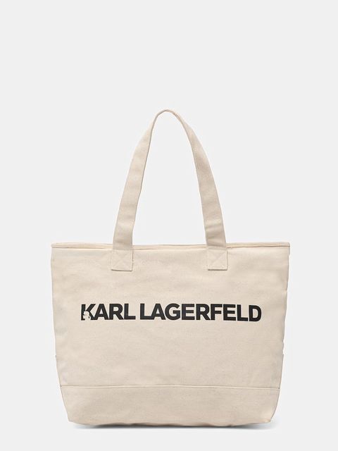 Karl Lagerfeld torebka tote damska bawełniana K/ESSENTIAL - zdjęcie produktu nr 2