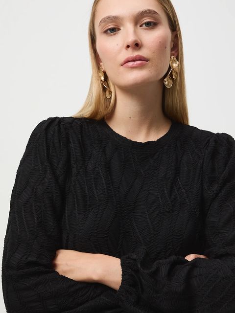 Medicine longsleeve damski kolor czarny - zdjęcie produktu nr 1