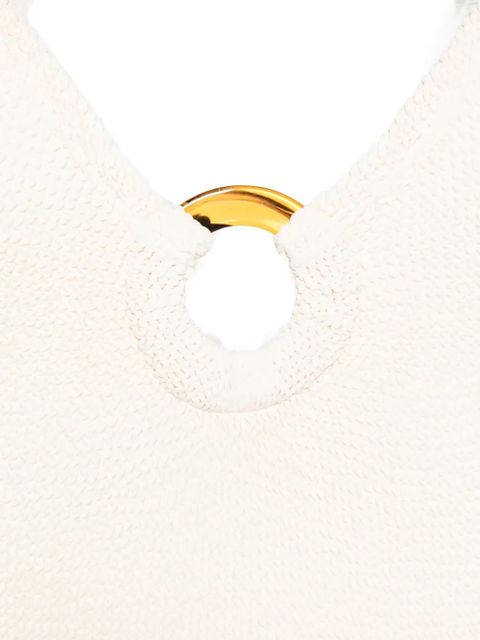 Hunza G silk-blend beachwear - Pink