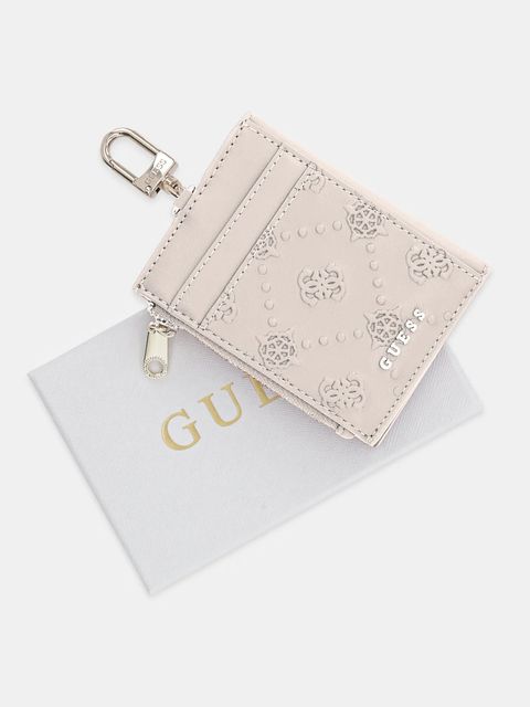 Guess portfel damski kolor beżowy RW7541 P5301