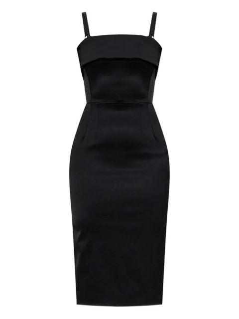 Dolce & Gabbana satin strap mini dress - Black - zdjęcie produktu nr 1