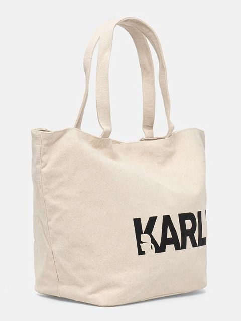 Karl Lagerfeld torebka bawełniana - zdjęcie produktu nr 1