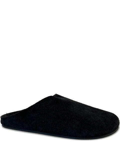 The Row Hudson leather slide - Black - zdjęcie produktu nr 1