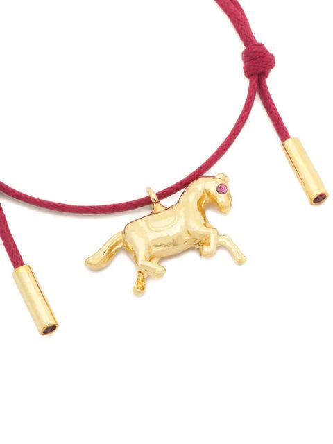 Marni horse-charm bracelet - Gold
