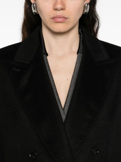 Max Mara double-breasted coat - Black