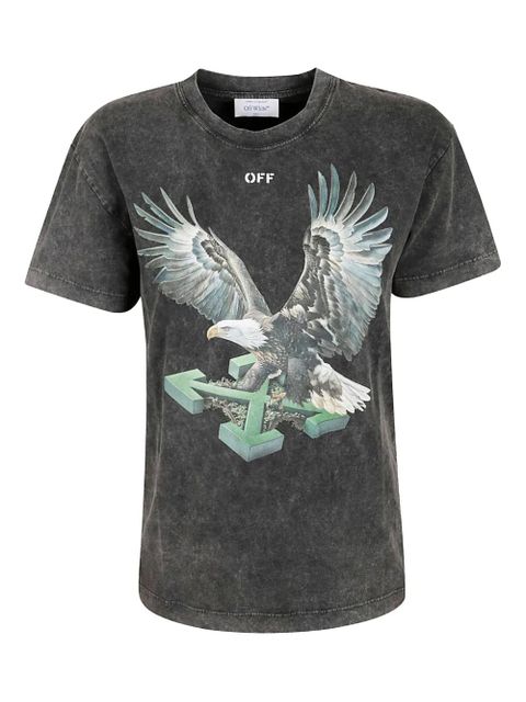 Off-White Eagle Arrow graphic-print T-shirt - Grey - zdjęcie produktu nr 1