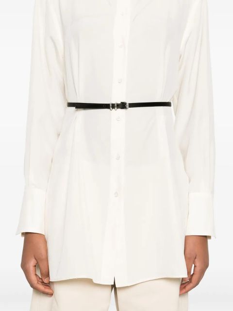 Givenchy Voyou silk shirt - Neutrals