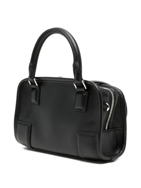 LOEWE mini Amazona 180 leather tote bag - Black