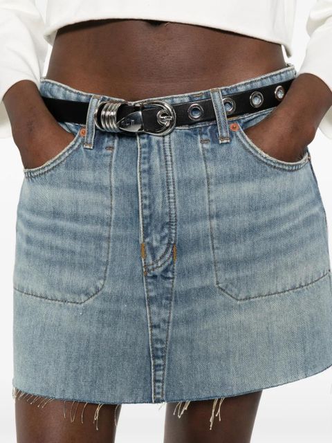 RE/DONE The Rewind denim skirt - Blue