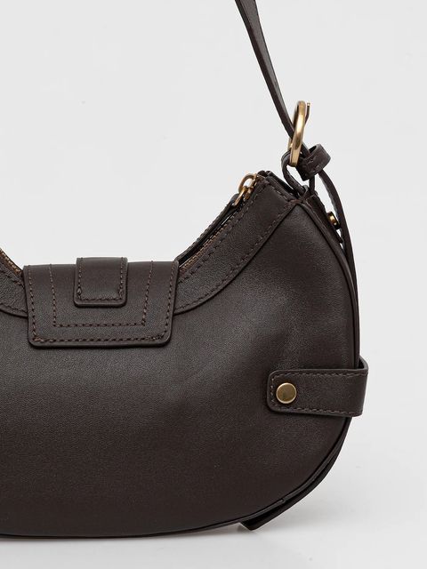 Marciano by Guess torebka skórzana kolor brązowy 5BGZ21 7414A