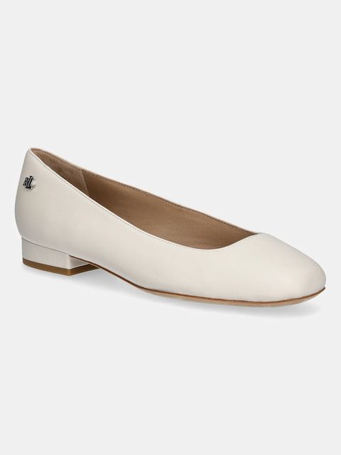 Lauren Ralph Lauren baleriny skórzane Emellie Bllt - zdjęcie produktu nr 1