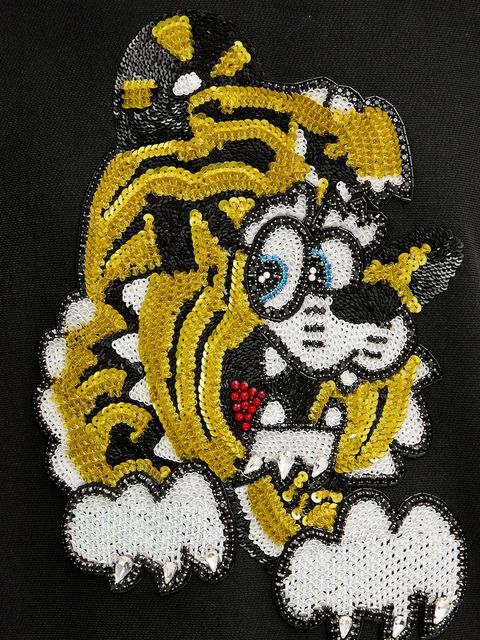 Kenzo bluza bawełniana x Verdy kolor czarny z aplikacją FF58SW2764MC.99J