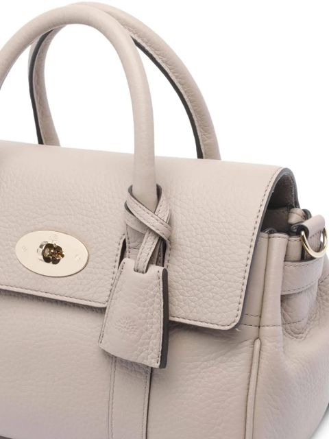 Mulberry turn-lock satchel bag - NATURAL