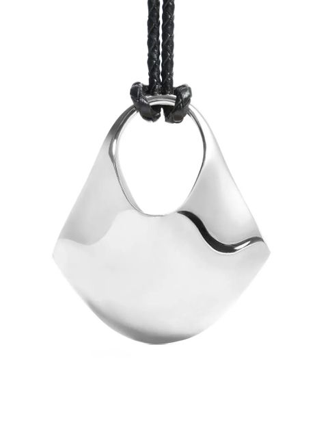 KHAITE medium Lotus pendant - Silver