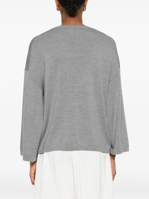 KHAITE Darcy wool sweater - Grey