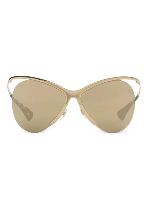 Burberry pilot-frame sunglasses - Gold - zdjęcie produktu nr 1