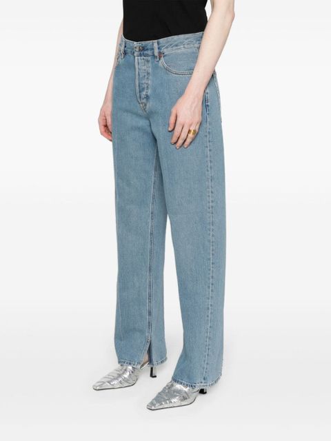 Gucci low-rise straight-leg jeans - Blue