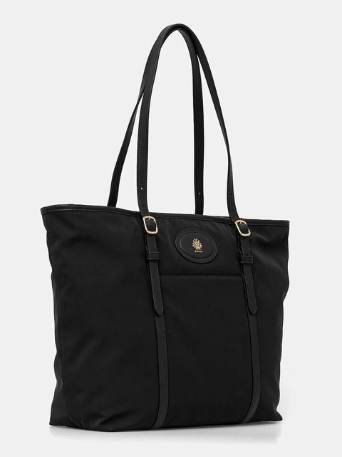 Bally torebka kolor czarny WAE075
