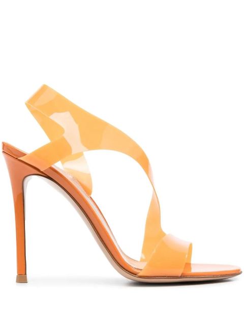 Gianvito Rossi Metropolis 111mm sandals - Orange - zdjęcie produktu nr 1