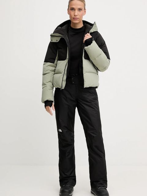 The North Face kurtka narciarska puchowa Cold Spell kolor zielony NF0A87WTD5N1