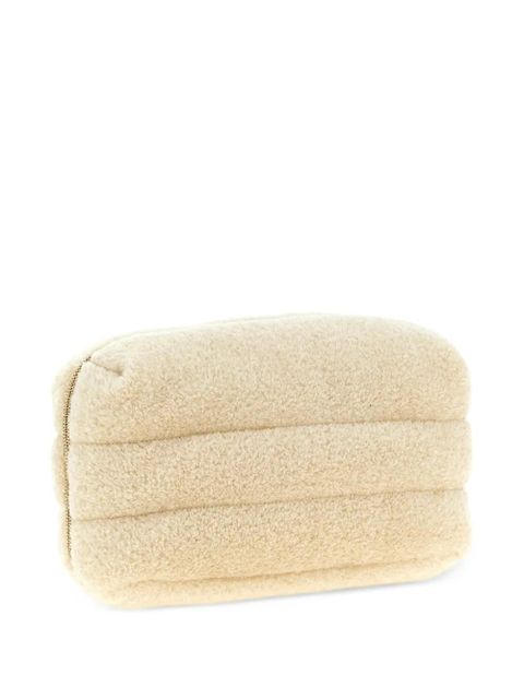 Moncler Caradoc quilted teddy makeup bag - Neutrals - zdjęcie produktu nr 2