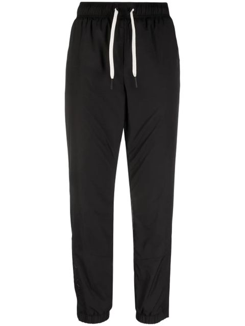 Moncler Grenoble logo-print drawstring track pants - Black - zdjęcie produktu nr 1
